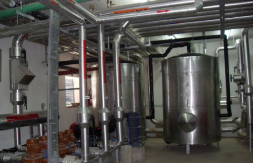 Ballons de stockage solaire - Hôtel Djerba Beach